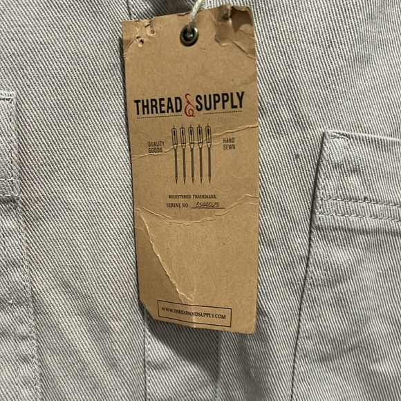 Thread And Supply Fletcher oversized  Button Down Jacket size large - Picture 4 of 6